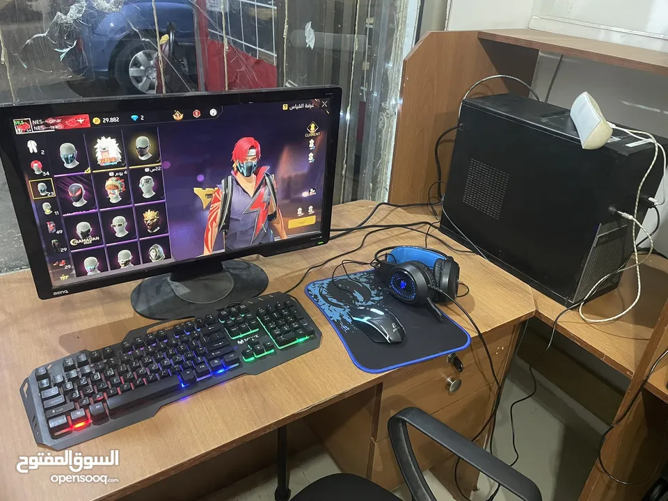 كمبيوترات لمحل العاب كامل
