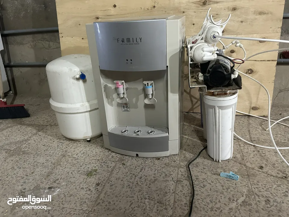 كولر ماء للفلتر