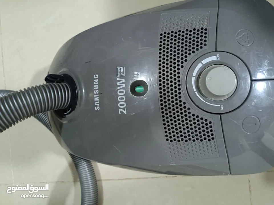مكنسه كهرباء سامسونج 2000 وات شغاله 100% افحص قبل ما تشتري الله يبارك لصاحب النصيب