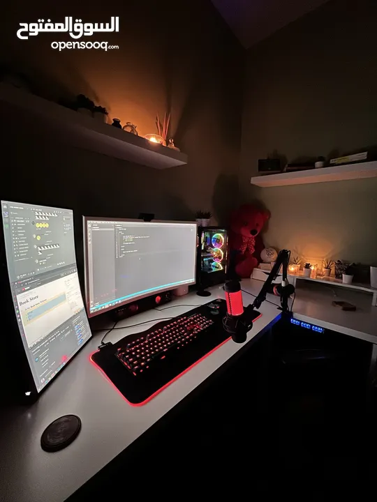 PC Gaming كومبيوتر ألعاب للبيع بسعر مغري وكالة نظيف بشغل كل الألعاب لقطة لقطة الله يبارك لصاحب النصب