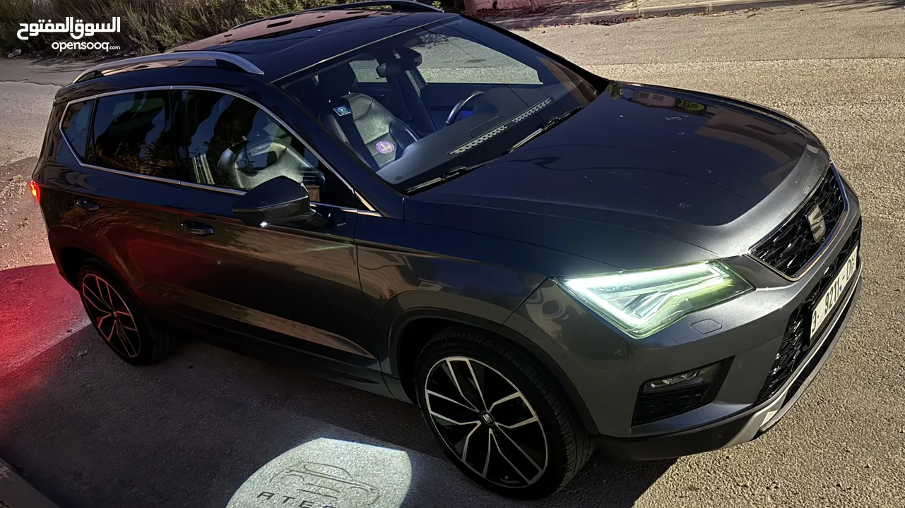 سيات اتيكا اكسيلانس - جير اوتوماتيك ماتور 1500 تيربو بنزين - موديل 2019 - كامل الاضافات