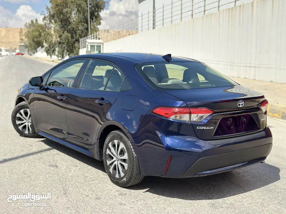 تويوتا كورولا هايبرد (( 2022 )) بطارية ليثيووم  فحص كامل 7 جيد قمة الفخااامة