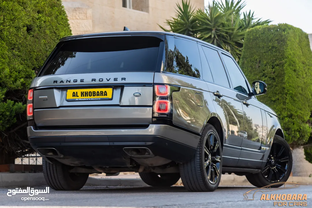 Range Rover Vogue 2019 Autobiography Black package   السيارة وارد الماني و بحالة ممتازة جدا