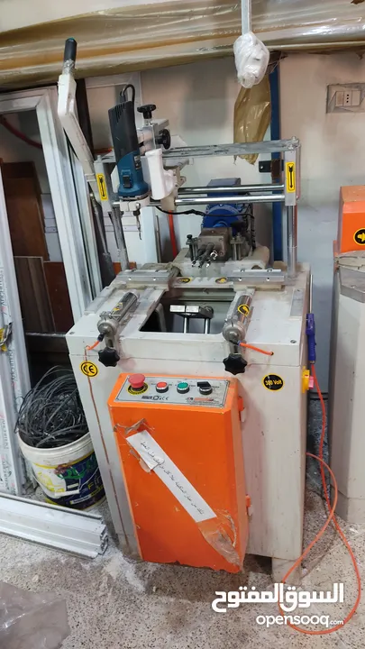 مصنع أبواب وشبابيك UPVC والمنيوم للبيع لعدم التفرغ