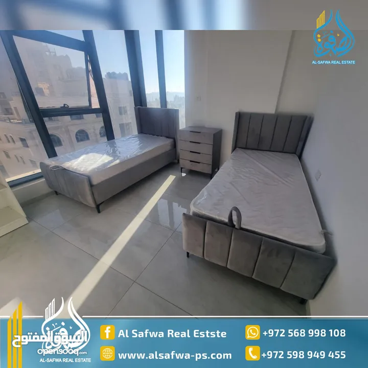 شقه جديده مميزه و مفروشه سوبر ديلوكس الماصيون قرب زحيمان