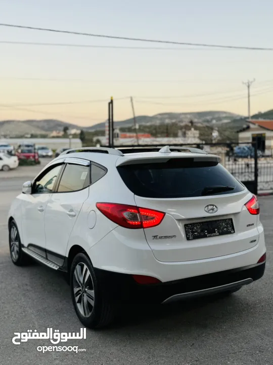 توسان 14/15 فل مسكر اضافات 4*4 بنوراما يد اولى  سعر مميز كاااش او بدل  انس ابو صلاح  عرابة جنين