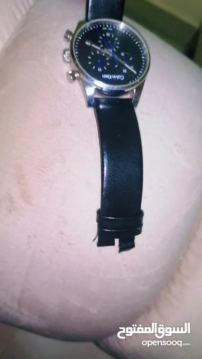 ساعة Swatch صناعة سويسري + ساعة Calvin Klein سويسري