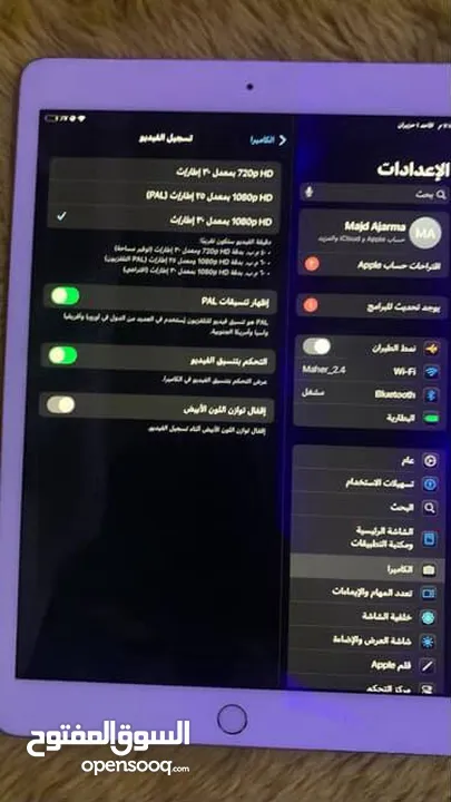 iPad 8gen الجيل الثامن بحاله ممتازة 32 جيجا
