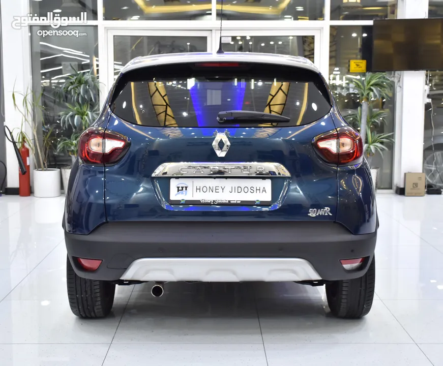 Renault Captur ( 2018 Model ) in Blue & White Color GCC Specs
