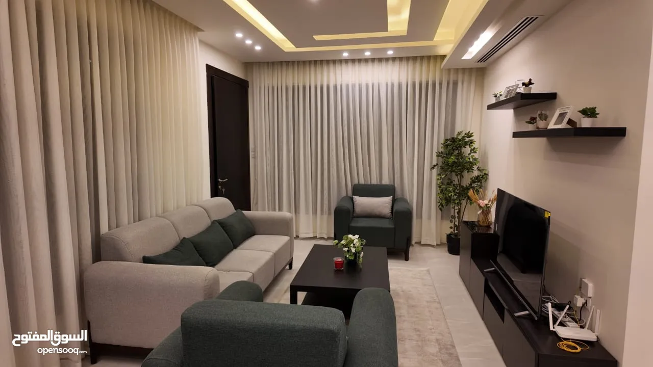 شقة مفروشة ارضية في عبدون - 14256