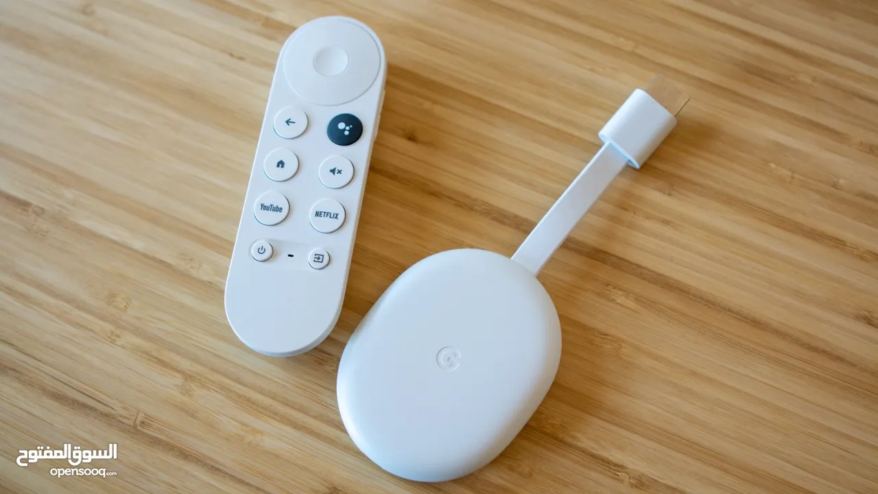 Chromecast with Google  4K تصميم جديد أفضل وبسعر مميز