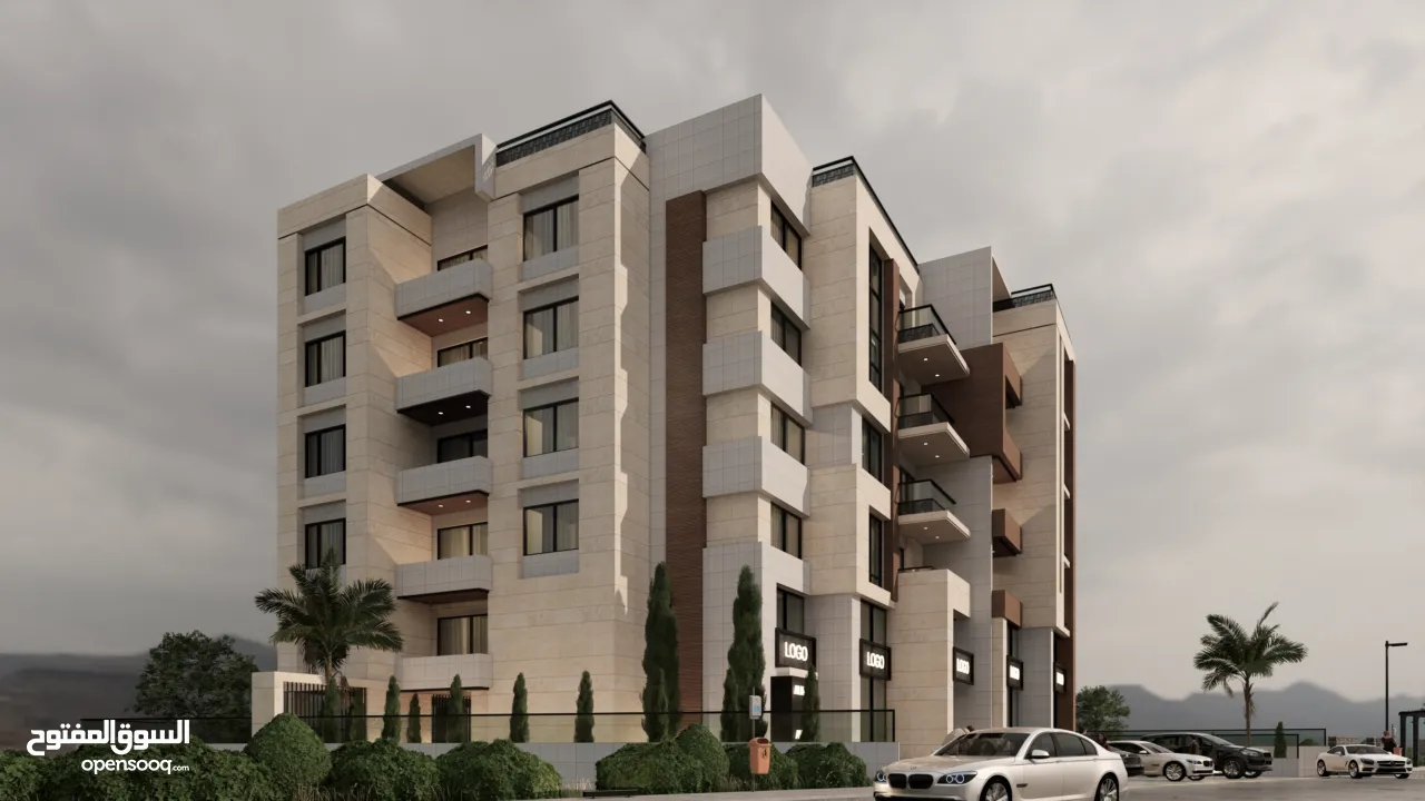 شقة 135متر للبيع بالقرب من شارع القدس و الدفاع المدني مكونة من 3 غرف نوم, حمامين,صالون,مطبخ و بلكون