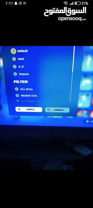 حساب فورتنايت +208. سكنات للبيع ضروري الوصف