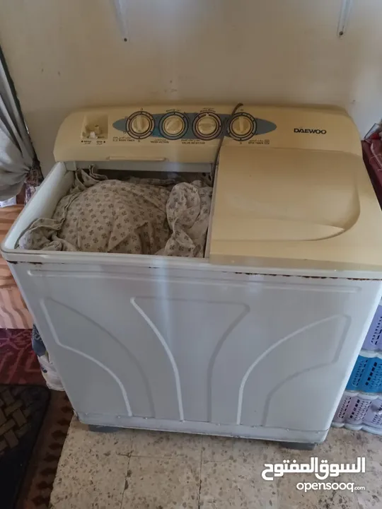 غسالات حوضين عدد 2 شغالين ميه بالميه عل فحص