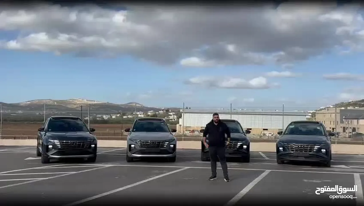 هونداي توسان/2022 فل الفل بدون فتحة سقف  2x4 ///240Hp بنزين + كهرباء  ( Haybrid) 1600cc