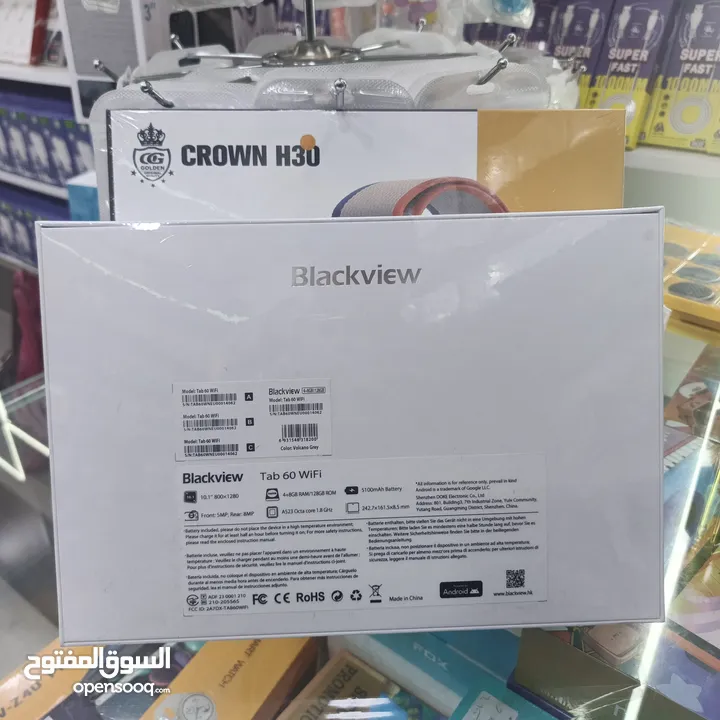 تابلت جديد 128g 12ram Tap 60 WiFi كفاله سنه كامله