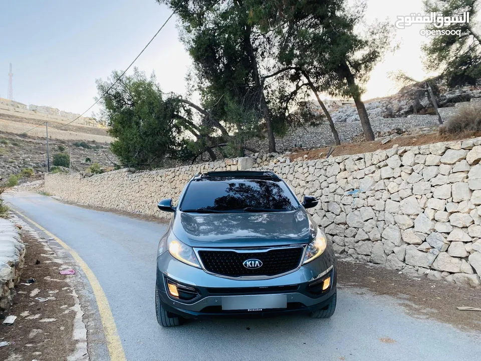 كيا سبورتاج فل الفل مع فتحة بسعر حرق 2015 رخصة