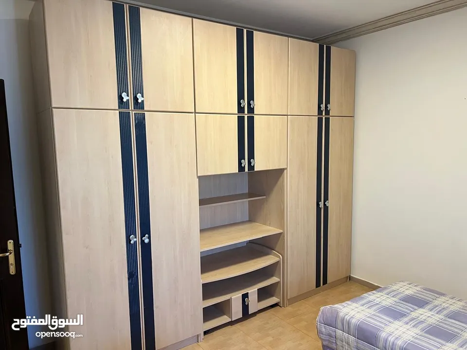 غرفه نوم شباب او اطفال من جوايكو +فرشات عدد 2 زنبركيه من فرشات ريم مع كفرات والبرادي