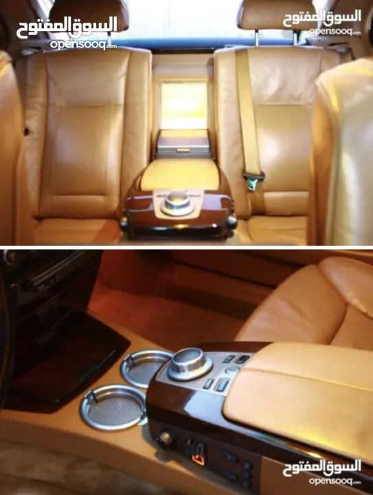 سيارة للبيع BMW 750 Li موديل 2007 أعلى مواصفات سعر نهائي 7000 دينار كاش فقط
