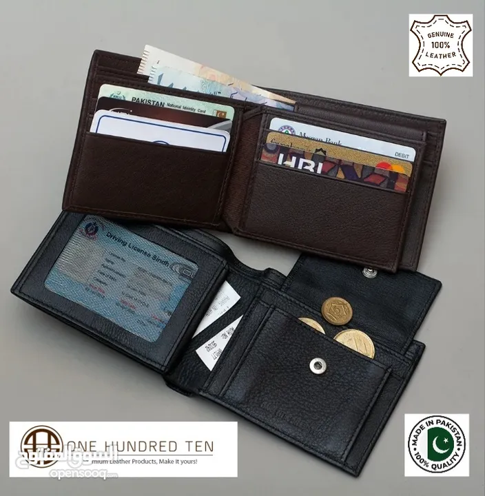 Pure Leather Wallets Premium Quality Pakistan