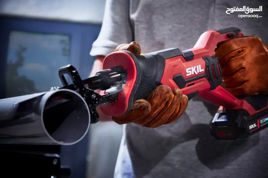 منشار ترددي قابل لإعادة الشحن بقوة 20 فولت لمختلف أعمال القطع skil
