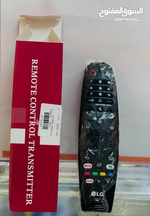 TV remote and power cable for sale