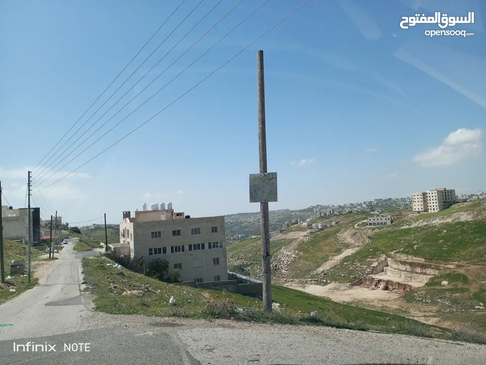 ارض للبيع 1 دونم الدمينة خلف الظهير وخلف مسجد العاشوري غرب عمان