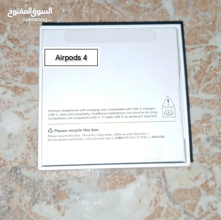 شبه جديد  Airpods4 استخدام بسيط