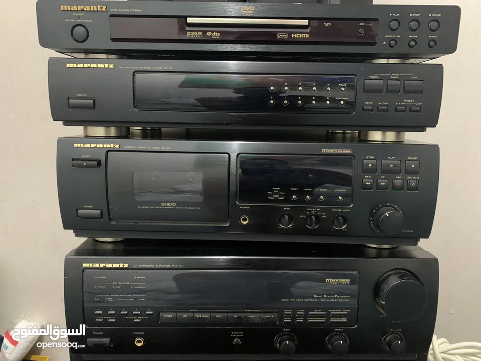 Marantz sounds system made in Japan