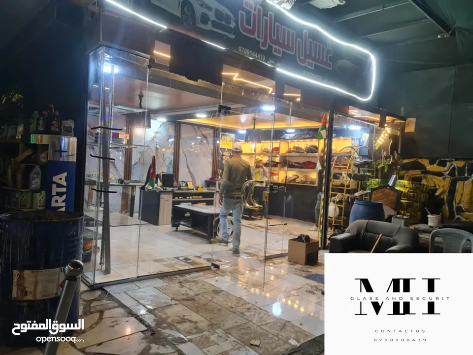 ( GLASS AND SECURIT ) حجير  زجاج سيكوريت: الأمان والأناقة في آن واحد..  " لحماية فائقة ومظهر عصري "