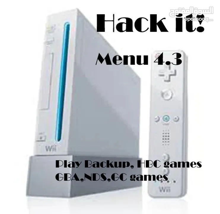 خدمة تعديل أجهزة الوي بكافة إصداراتها مع تنزيل ألعاب Nintendo Wii modding