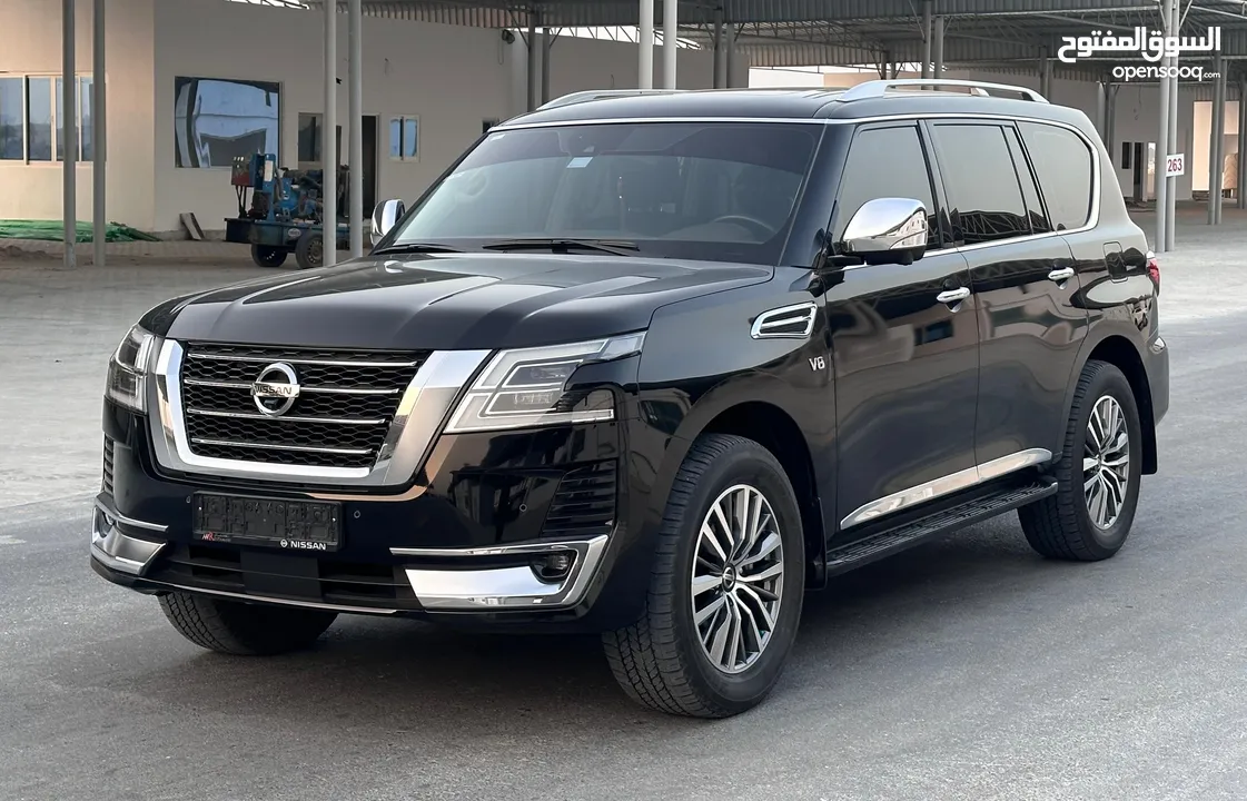 Nissan platinum 2020 V8 GCC price 190,000AED