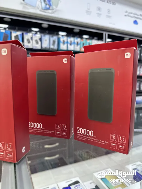 Power Bank mi (20000Amh) ‎باوربانك شاومي الاصلية 20000 الف مل امبير  يدعم شحن سريع لغاية 18 واط