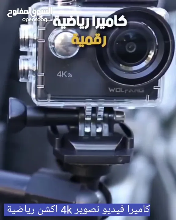 كاميرا 4K رياضية اكشن تصوير اثناء ركوب الدرجات ركوب الخيل ركوب الأمواج تصوير الأعماق، تسلق الجبال بد