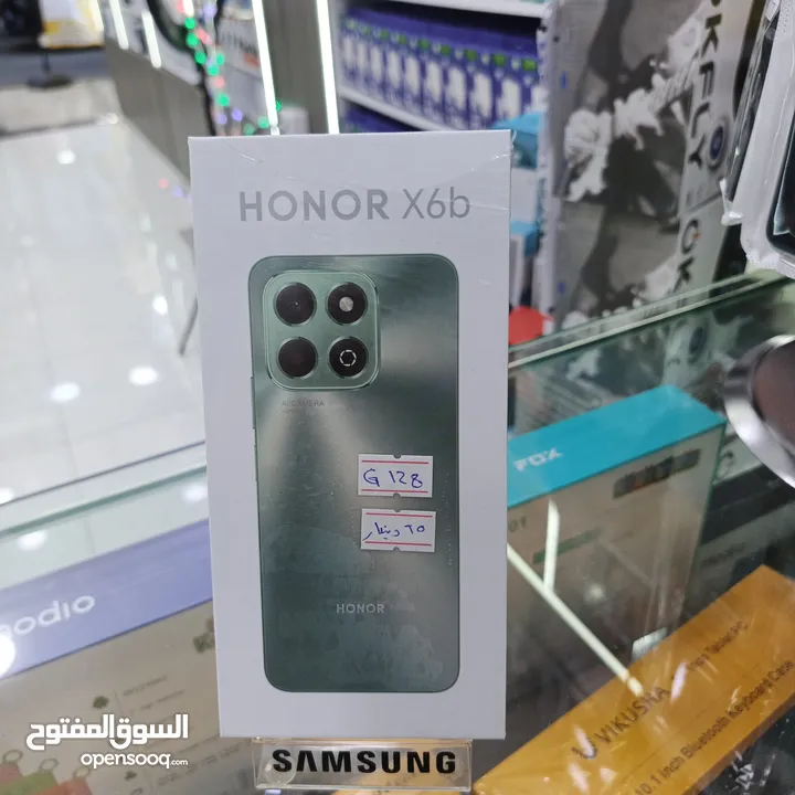 جهاز جديد كفاله سنه  Honar x6b 128g 12ram