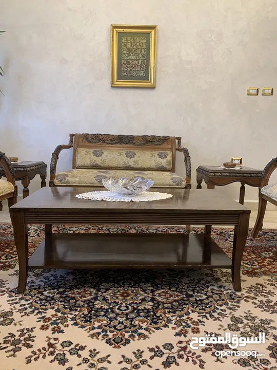 طقم جلوس حفر كلاسيك زان