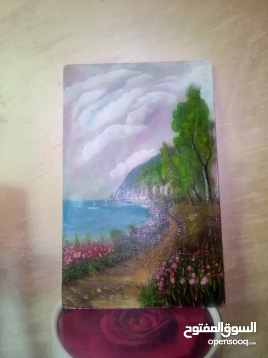 لوحات فنيه رسم يدوي احترافي