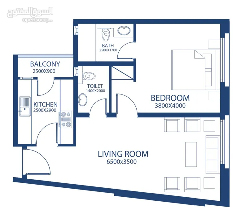 شقق للإيجار في مبنى مناظر الحيل (التفاصيل الشاملة في الوصف) - Flats for rent in Alhail views