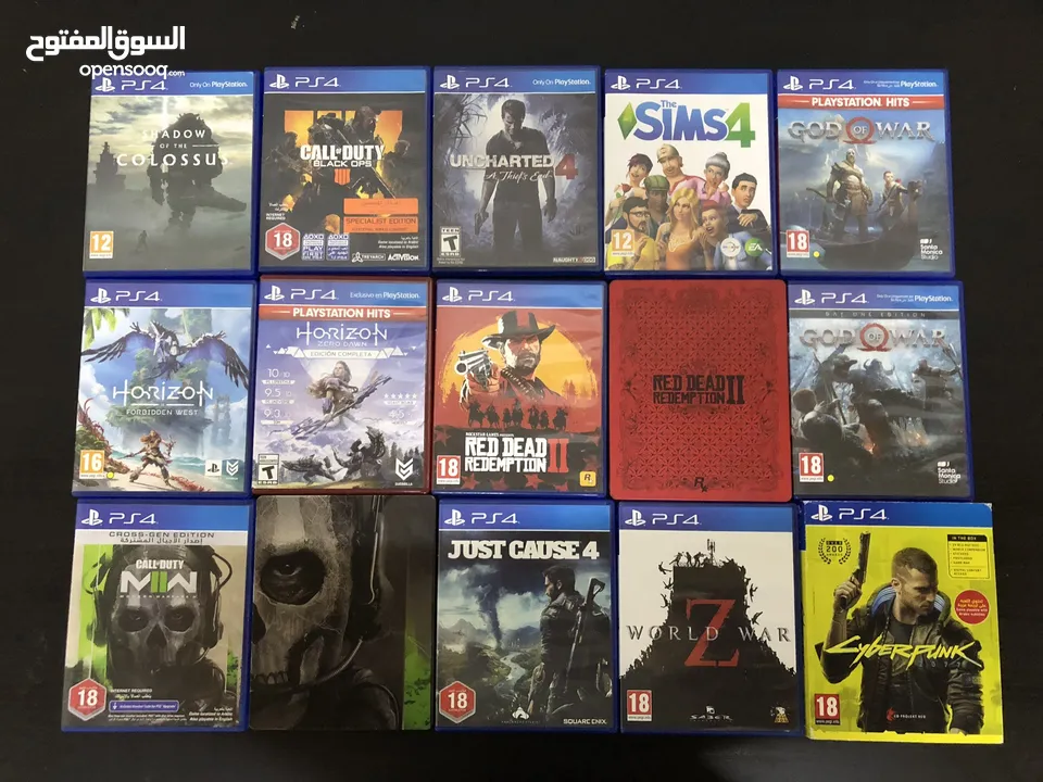 PlayStation 4 used Games