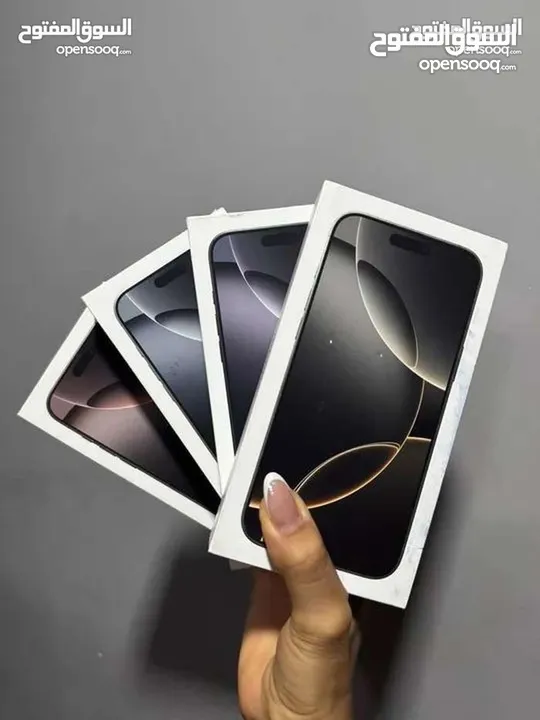 ايفون 16 بروماكس جديد(256GB) الشرق الأوسط بسعر مميز