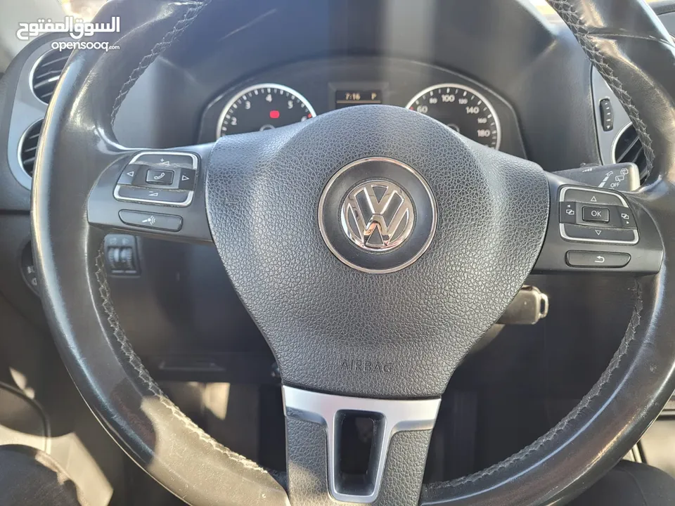 Volkswagen Tiguan ‏جولف تيجوان 2012 فحص كامل 7 جيد استخدام شخصي من الوكالة (تواصل واتس)