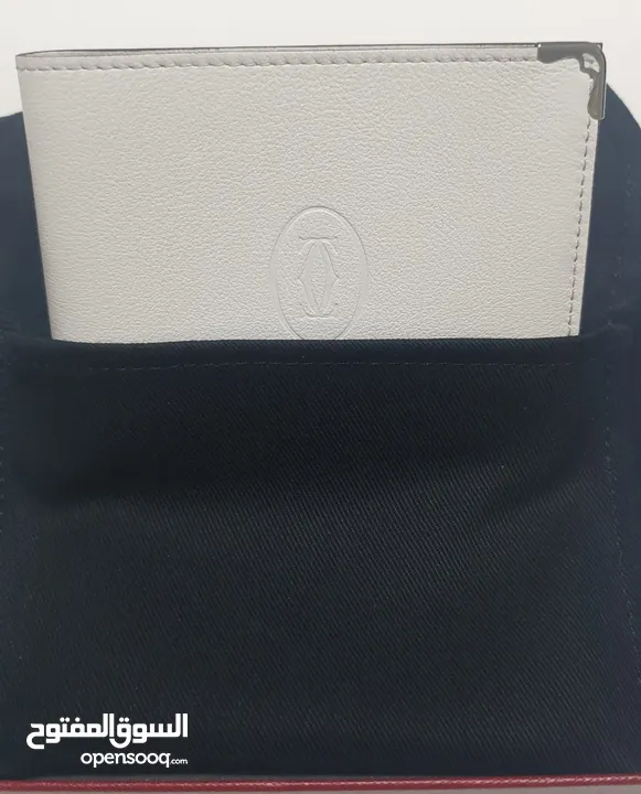 carter white wallet new original بوك كارتير ابيض جديد اصلي شنط - محافظ اكسسوارات رجالي في دبي