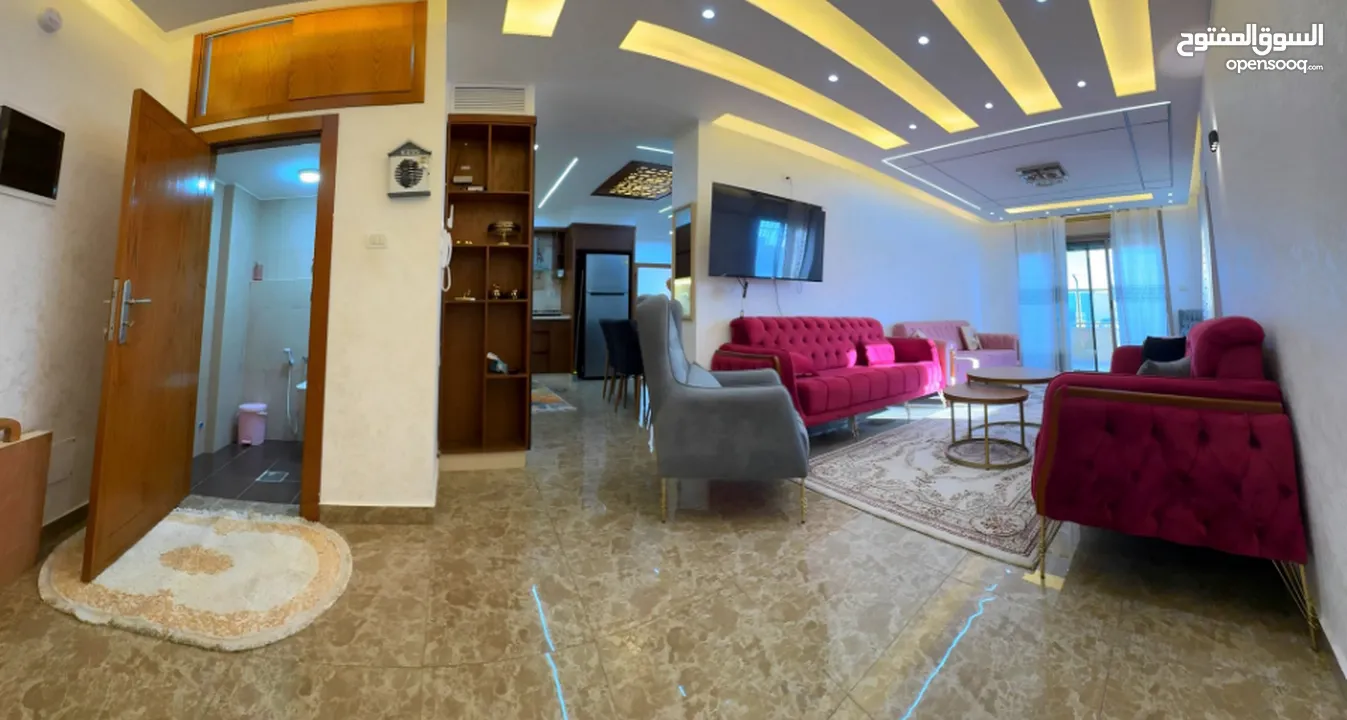 روف للايجار مفروش في اجمل مناطق رام الله والبيرة التواصل مع المالك مباشرة دون وسيط 1250 دولار