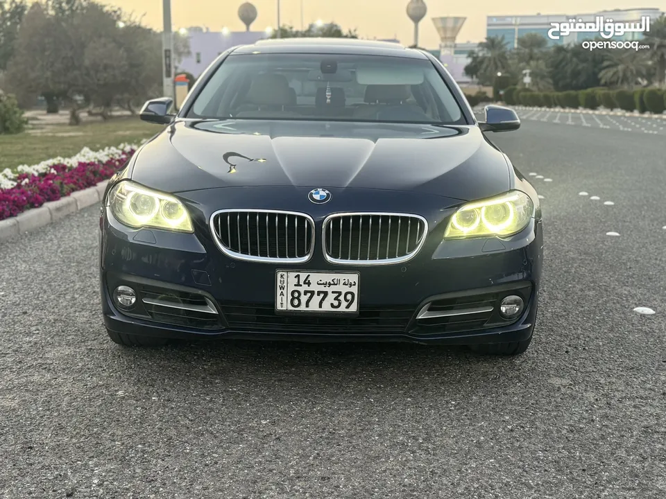 BMW520 موديل 2016 بحاله ممتازه جدا وشرط الفحص