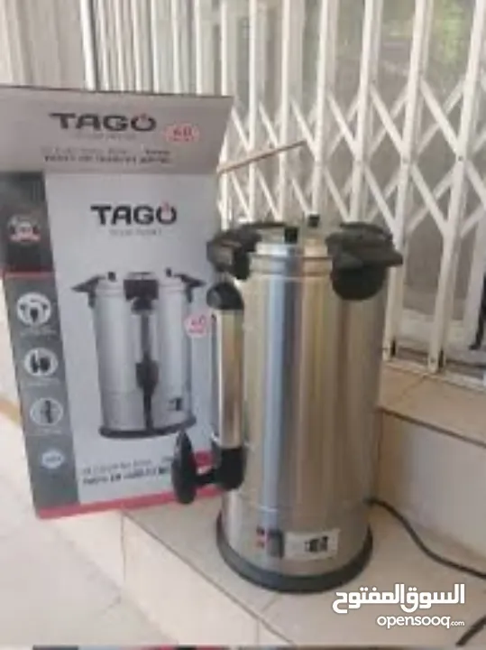 سخان ماء للقهوة والشاي جديد سعه 60 كبايه