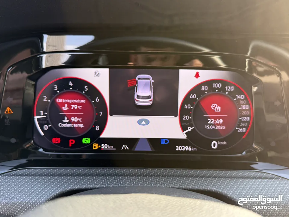 جولف RLine ترخيص 2022 محرك 1500 بنزين 150 حصان