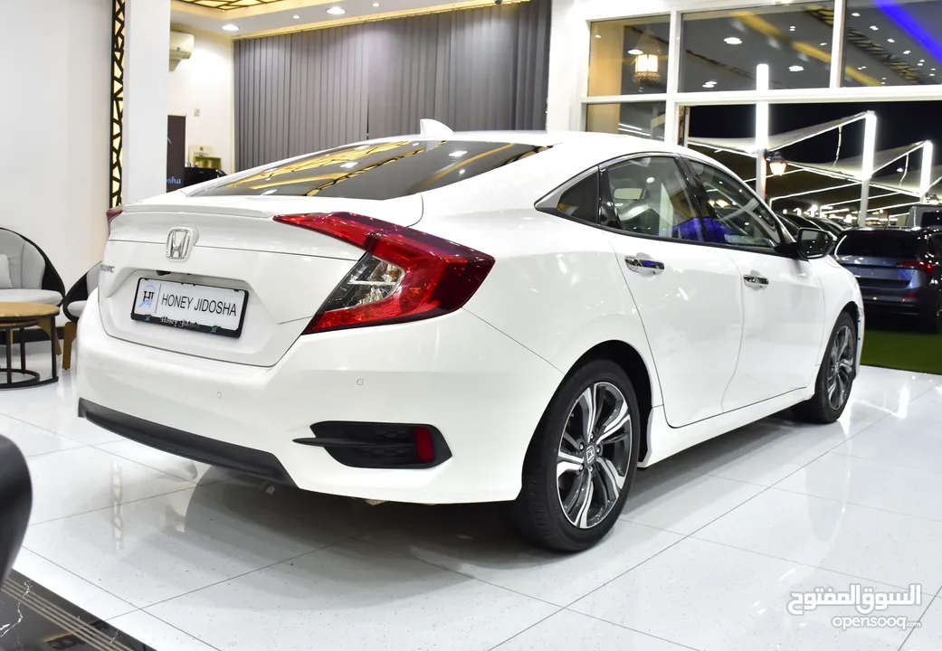 Honda Civic ( 2021 Model ) in White Color GCC Specs