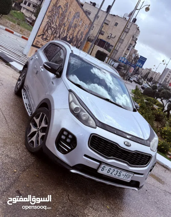 كيا سبورتاج 2017 جي تي لاين 4*4 فل اضافات فحص نخب (ممتاز ) بسعر حرررق