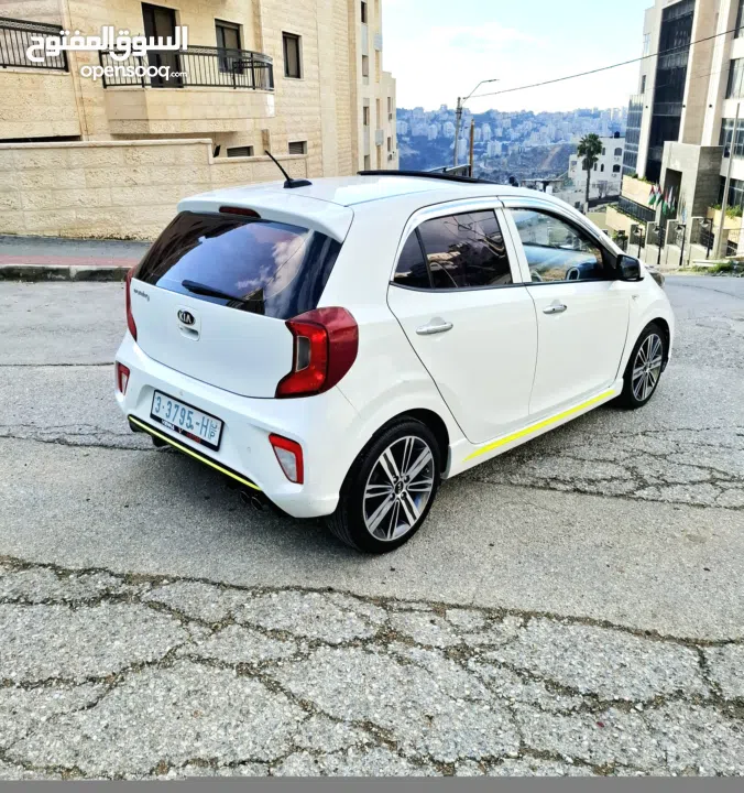 كيا بيكانتو 2018  GT فل اضافات فتحة سقف