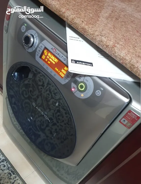 2في1 نوع اريستون غساله مع حماصه k10